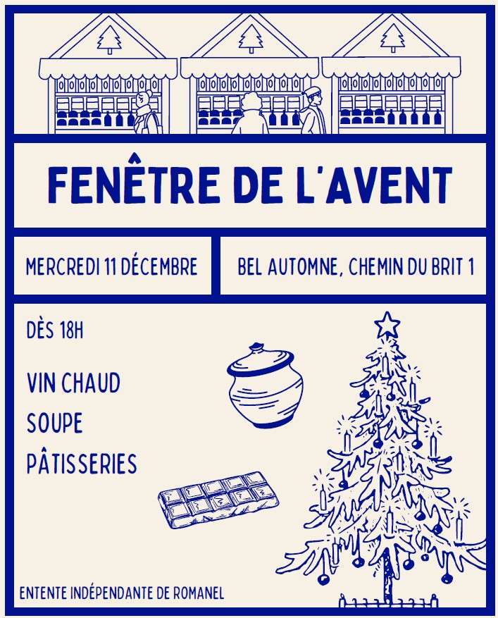 Fenêtre de l'Avent de l'EIR